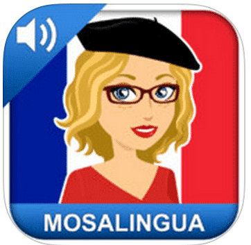 Mosalingua-French تطبيق تعلم  اللغة الفرنسية